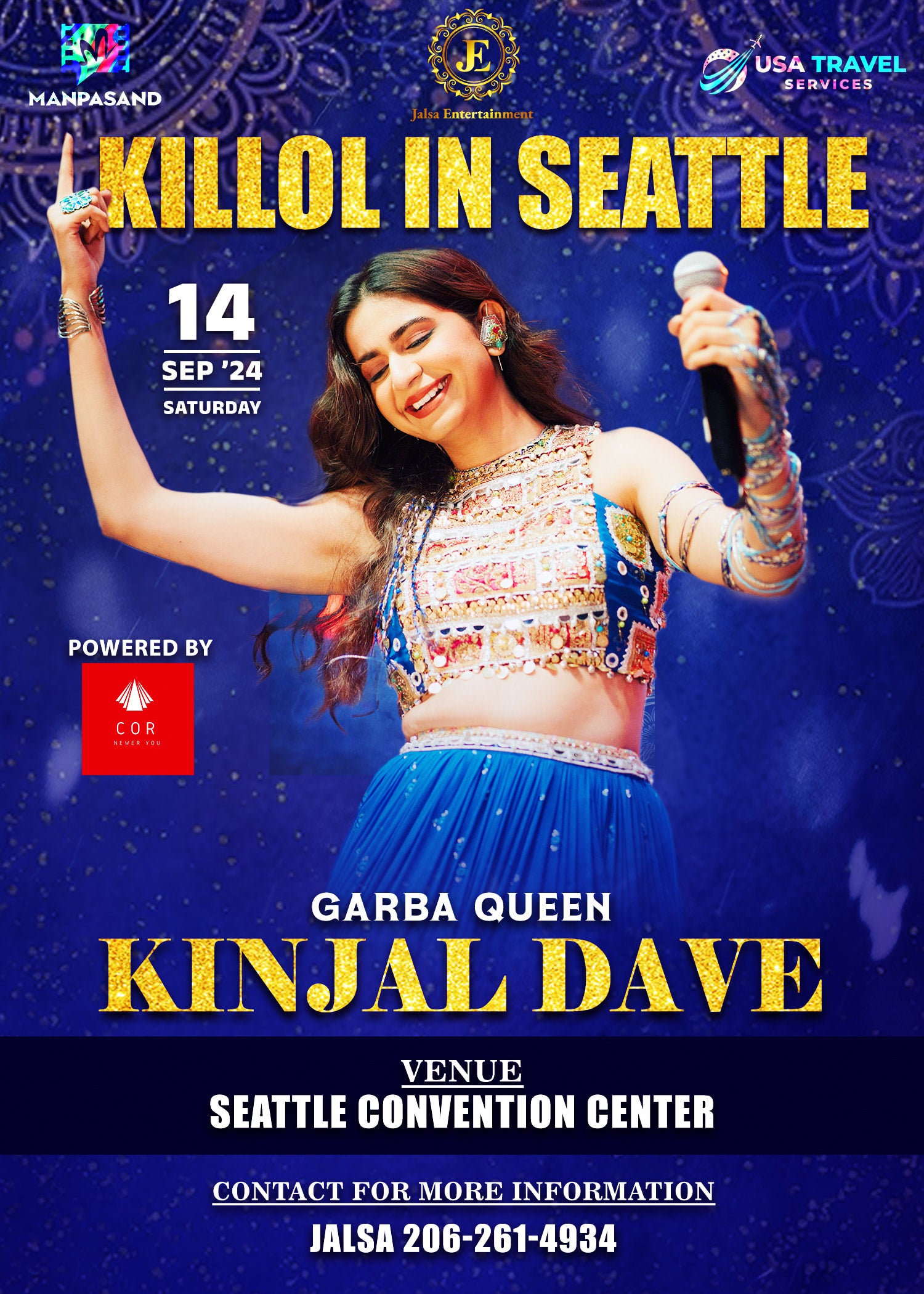 Garba Kinjal Dave Lagan Geet Pela Jamai Ne Kijiye Kinjal Dave